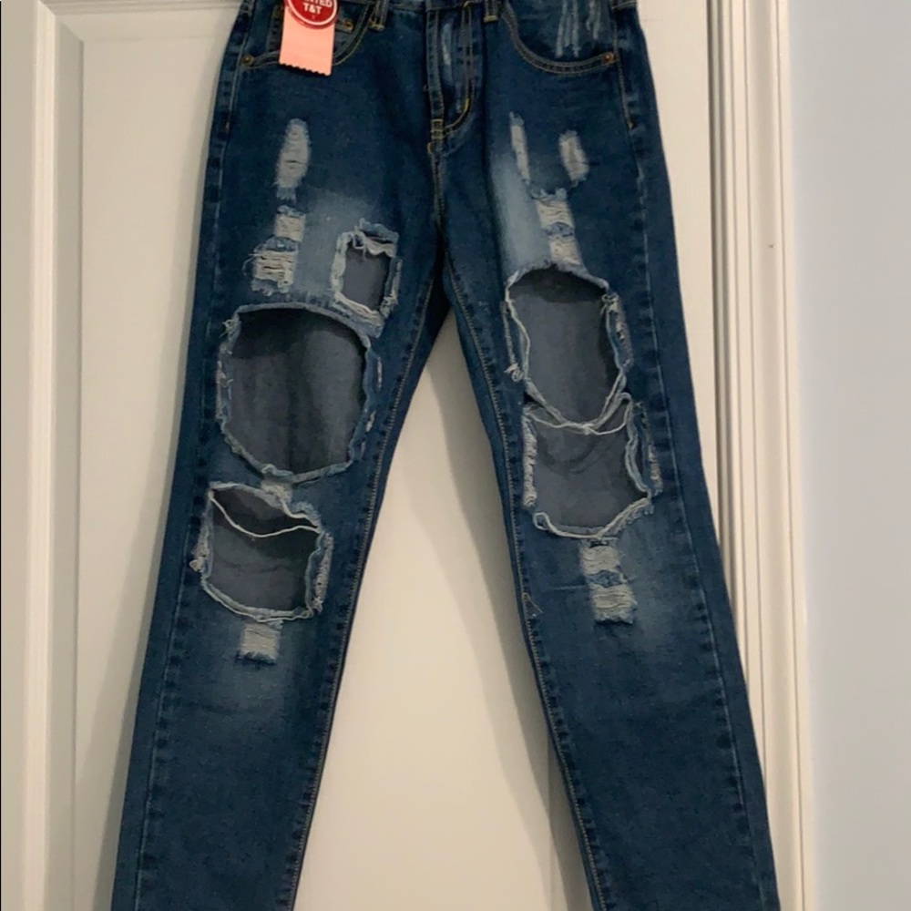 Ripped jeans